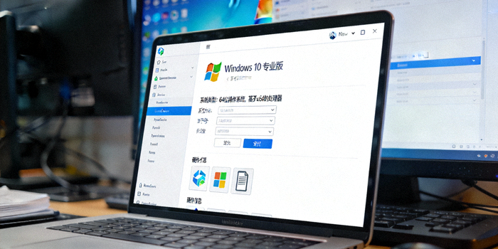 电脑系统属性界面截图，显示Windows版本与系统类型信息